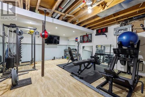 2185 Fairchild Boulevard Unit# 2, Burlington, ON - Indoor Photo Showing Gym Room