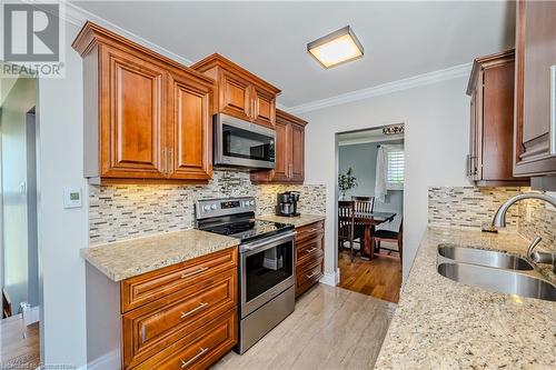 54 Gretna Drive, Brampton, ON - Indoor Photo Showing Kitchen With Double Sink