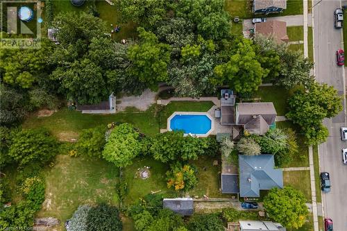 94 Sutherland Street W, Caledonia, ON - Outdoor With In Ground Pool With View