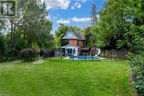 94 Sutherland Street W, Caledonia, ON - Outdoor With Backyard