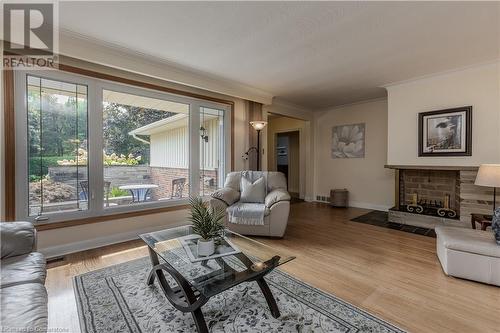 1345 Hixon Street, Oakville, ON - Indoor Photo Showing Living Room With Fireplace