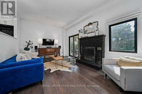 47 Longfellow Court, Whitby (Pringle Creek), ON - Indoor Photo Showing Living Room With Fireplace