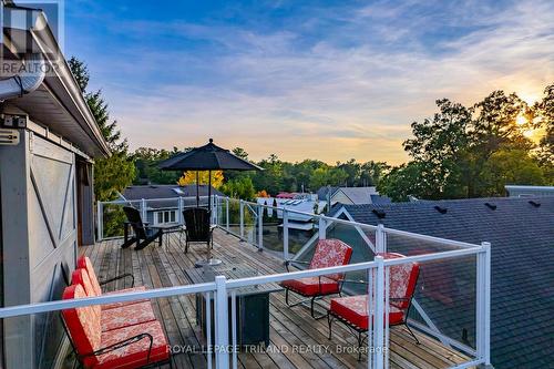 42 Lakeside Circle, Lambton Shores (Grand Bend), ON - Outdoor With Deck Patio Veranda With Exterior