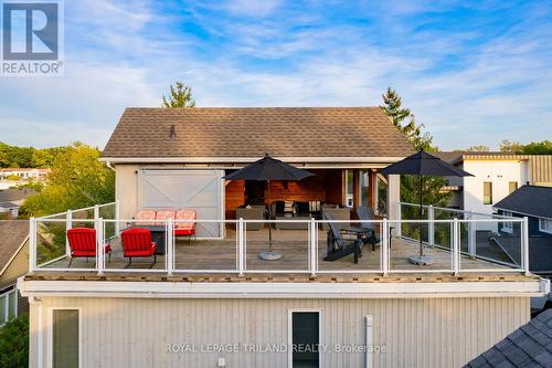 42 Lakeside Circle, Lambton Shores (Grand Bend), ON - Outdoor With Deck Patio Veranda