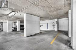 Oversized parking allowing additional small vehicle with EV charger - 