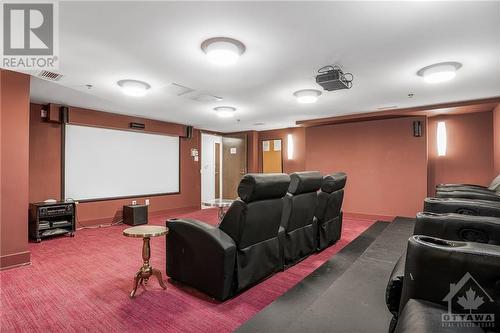 Private movie room - 108 Richmond Road Unit#612, Ottawa, ON - Indoor