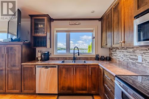 35 Long Pond Road, Marysvale, NL - Indoor Photo Showing Kitchen With Double Sink