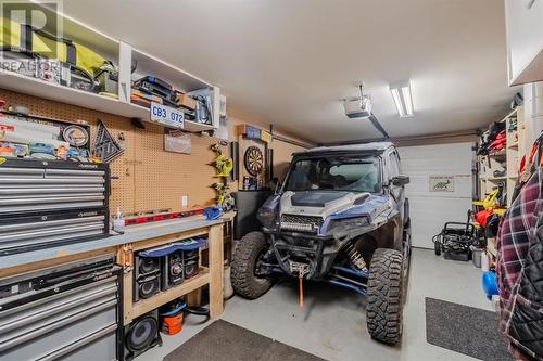 35 Long Pond Road, Marysvale, NL - Indoor Photo Showing Garage