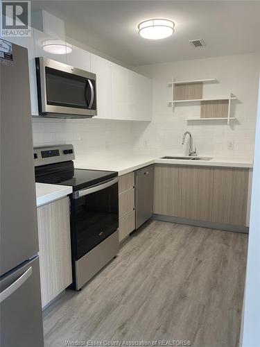 3340 Stella Crescent Unit# 424, Windsor, ON - Indoor Photo Showing Kitchen