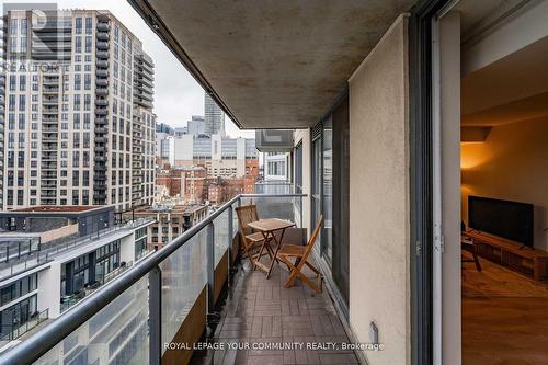 1307 - 76 Shuter Street, Toronto (Church-Yonge Corridor), ON - Outdoor With Balcony With Exterior