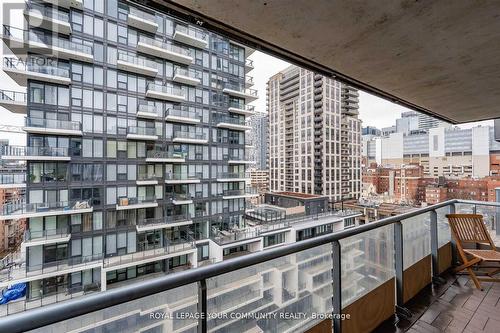 1307 - 76 Shuter Street, Toronto (Church-Yonge Corridor), ON - Outdoor With Balcony