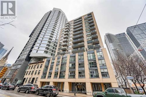 1307 - 76 Shuter Street, Toronto (Church-Yonge Corridor), ON - Outdoor With Balcony With Facade