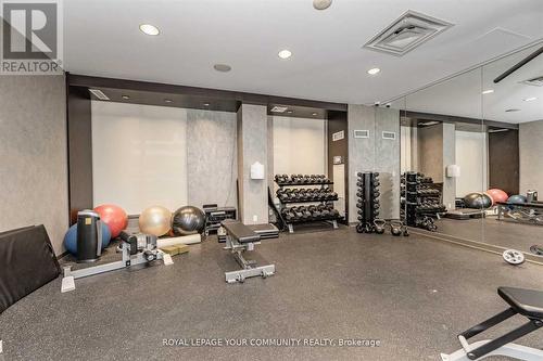 1307 - 76 Shuter Street, Toronto (Church-Yonge Corridor), ON - Indoor Photo Showing Gym Room