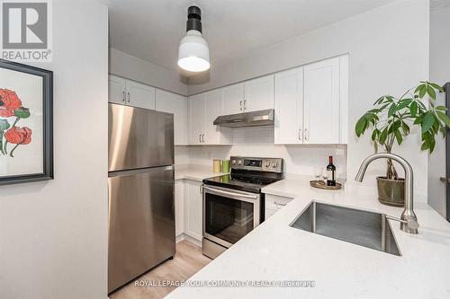 1307 - 76 Shuter Street, Toronto, ON - Indoor Photo Showing Kitchen With Stainless Steel Kitchen