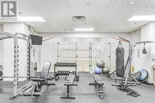 318 - 300 Manitoba Street, Toronto, ON - Indoor Photo Showing Gym Room