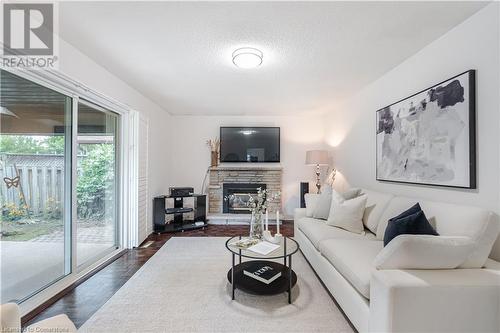 831 Maple Avenue, Milton, ON - Indoor Photo Showing Living Room With Fireplace