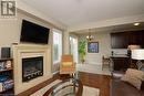 115 Emick Drive, Hamilton, ON  - Indoor Photo Showing Living Room With Fireplace 