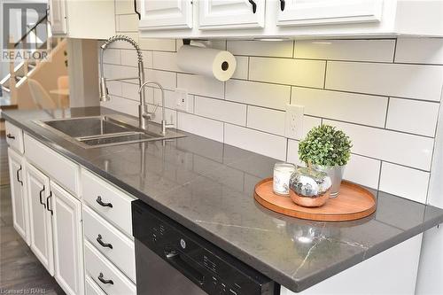 40 Mcmurray Street, Brantford, ON - Indoor Photo Showing Kitchen With Double Sink