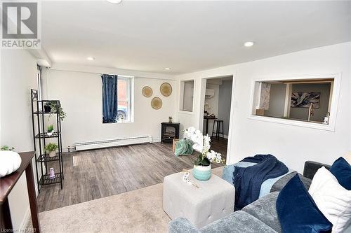 40 Mcmurray Street, Brantford, ON - Indoor Photo Showing Living Room With Fireplace