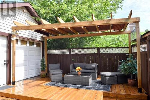 40 Mcmurray Street, Brantford, ON - Outdoor With Deck Patio Veranda With Exterior