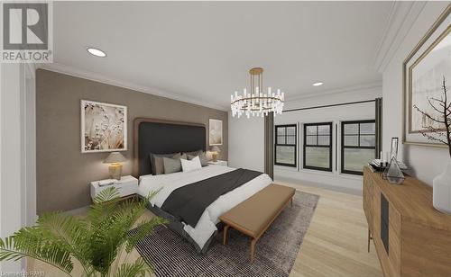 100 Watershore Drive, Stoney Creek, ON - Indoor Photo Showing Bedroom