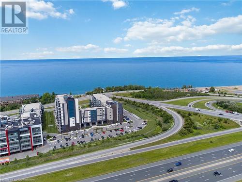 16 Concord Place Unit# 1002, Grimsby, ON - Outdoor With Body Of Water With View