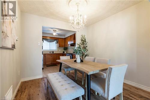 1475 Upper Gage Avenue Unit# 9, Hamilton, ON - Indoor Photo Showing Dining Room