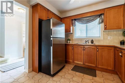 1475 Upper Gage Avenue Unit# 9, Hamilton, ON - Indoor Photo Showing Kitchen With Double Sink