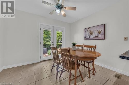 Easy access to back yard - 190 Annabelle Street, Hamilton, ON - Indoor Photo Showing Dining Room