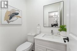 Main floor powder room - 