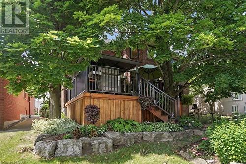 126 Gurnett Drive, Hamilton, ON - Outdoor With Deck Patio Veranda