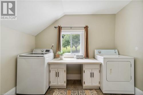 Upper Level Laundry - 229 Main Street W, Grimsby, ON - Indoor Photo Showing Laundry Room