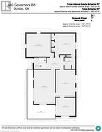 Main level 1431.79 sq. ft PLUS the 2 lower level bedrooms which are grade level;  128.67 + 142.35. + 1431.79 = 1702..81 sq. ft - 