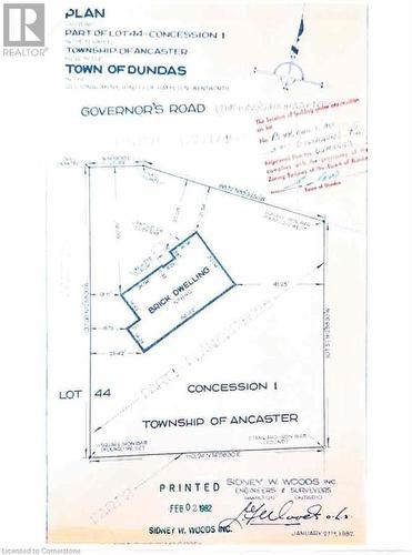 Plan of 640 Governors rd. - 640 Governors Road, Dundas, ON - Other