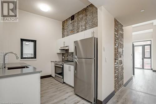 121 King Street E Unit# 106, Hamilton, ON - Indoor Photo Showing Kitchen