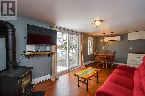 90 Pascal Road, Aldouane, NB - Indoor Photo Showing Living Room With Fireplace