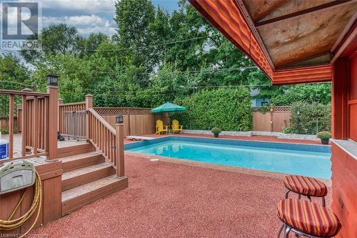 1318 Rosemary Crescent, Burlington, ON - Outdoor With In Ground Pool