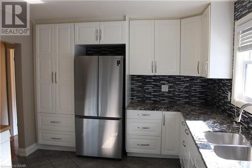 231 Garside Avenue S, Hamilton, ON - Indoor Photo Showing Kitchen With Double Sink