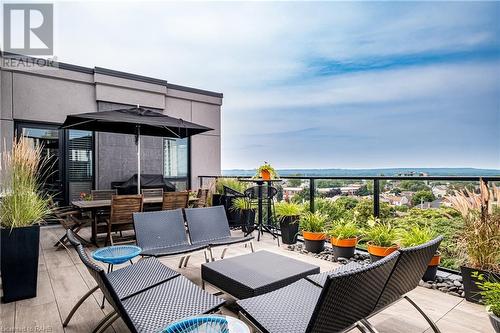 181 James Street N Unit# Ph6, Hamilton, ON - Outdoor With Deck Patio Veranda With Exterior