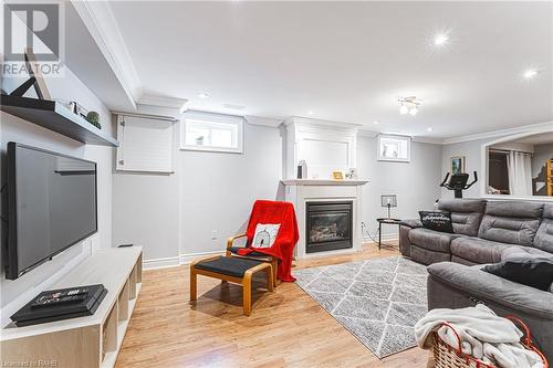 3361 Palmer Drive, Burlington, ON - Indoor Photo Showing Other Room With Fireplace