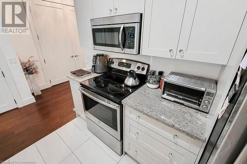 112 King Street E Unit# 410, Hamilton, ON - Indoor Photo Showing Kitchen