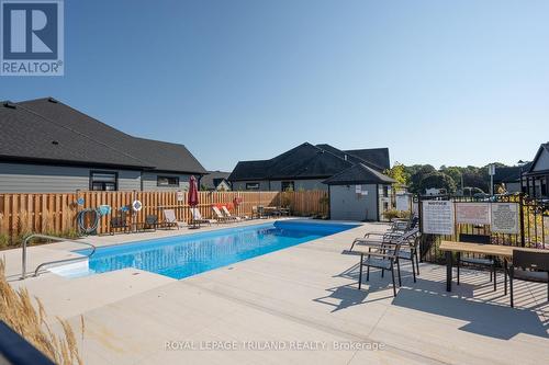 13 - 63 Compass Trail, Central Elgin (Port Stanley), ON - Outdoor With In Ground Pool