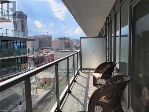 212 King William Street Unit# 913, Hamilton, ON - Outdoor With Balcony With Exterior