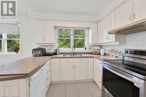 1929 Fieldgate Drive, Burlington, ON - Indoor Photo Showing Kitchen With Double Sink