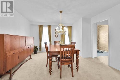 1929 Fieldgate Drive, Burlington, ON - Indoor Photo Showing Dining Room