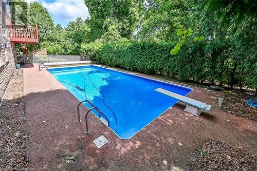 1929 Fieldgate Drive, Burlington, ON - Outdoor With In Ground Pool With Backyard