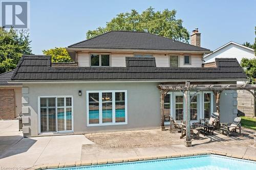 574 Tomahawk Crescent, Ancaster, ON - Outdoor With In Ground Pool