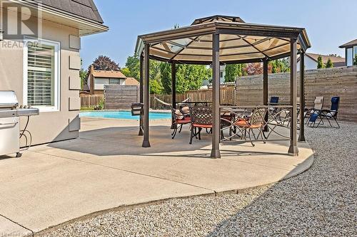 574 Tomahawk Crescent, Ancaster, ON - Outdoor With In Ground Pool