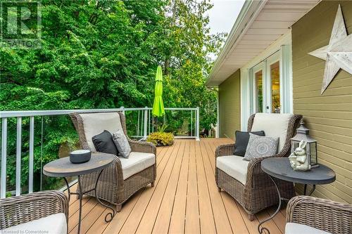 898 Partridge Drive, Burlington, ON - Outdoor With Deck Patio Veranda With Exterior