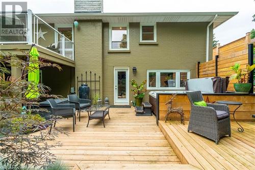 898 Partridge Drive, Burlington, ON - Outdoor With Deck Patio Veranda With Exterior